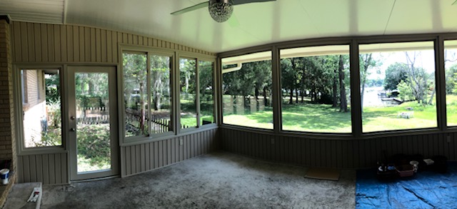 interior glass room vinyl siding